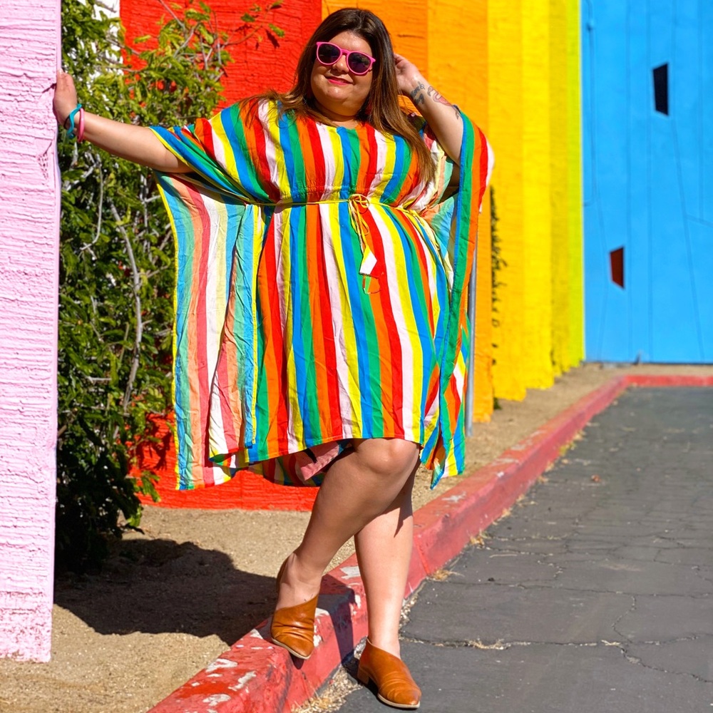 Rainbow caftan 👗🌈